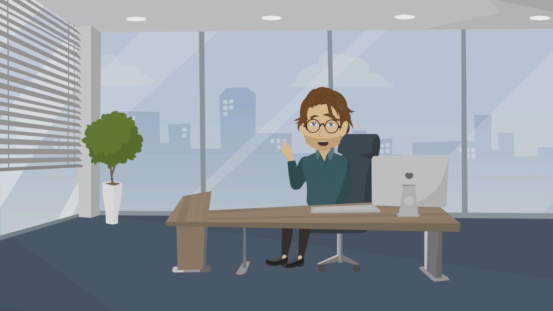 Animated office
